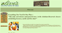 Desktop Screenshot of olivescountrystoreandcafe.com